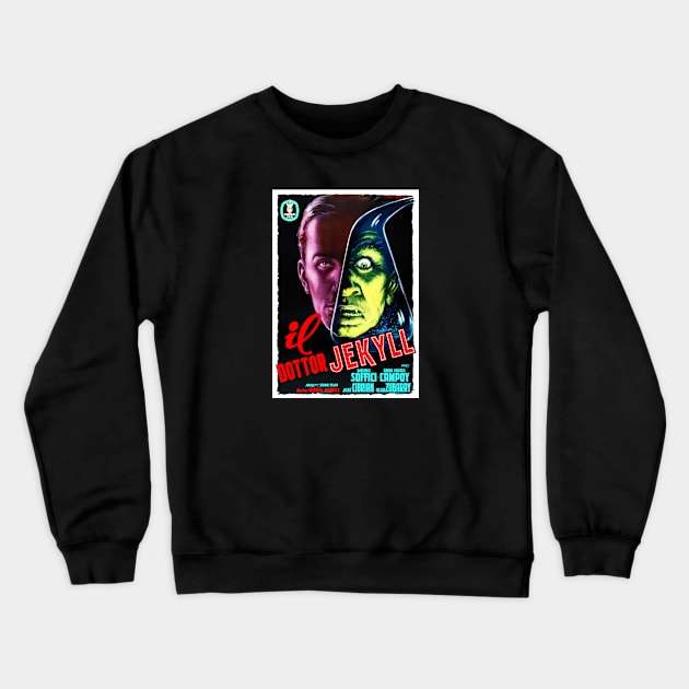 Strange Case of the Man and the Beast, The (1951) 3 (Italy) Crewneck Sweatshirt by GardenOfNightmares